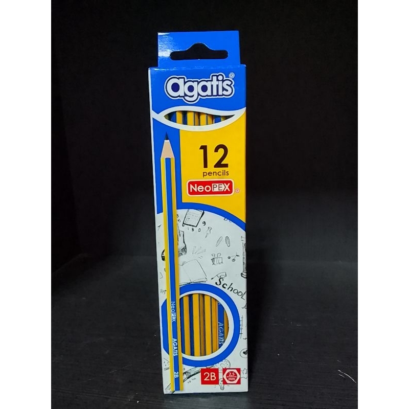 

(12 PCS) PENSIL 2B AGATIS PACK