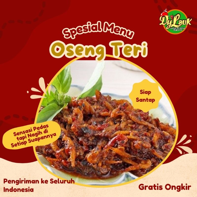 

OSENG PEDAS MANIS TERI BALADO NIKMAT