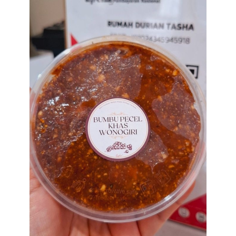 

Bumbu pecel Asli Wonogiri 250gram