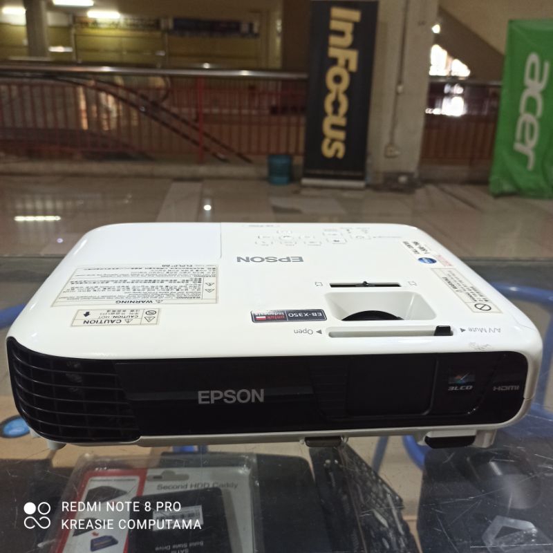 PROYEKTOR EPSON EB X350 SECOND NORMAL