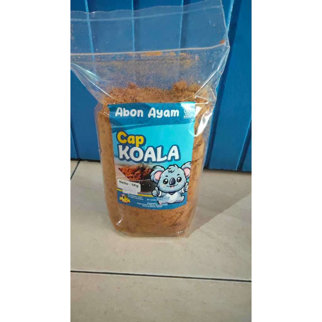 

abon ayam koala / sapi merk super 1kg