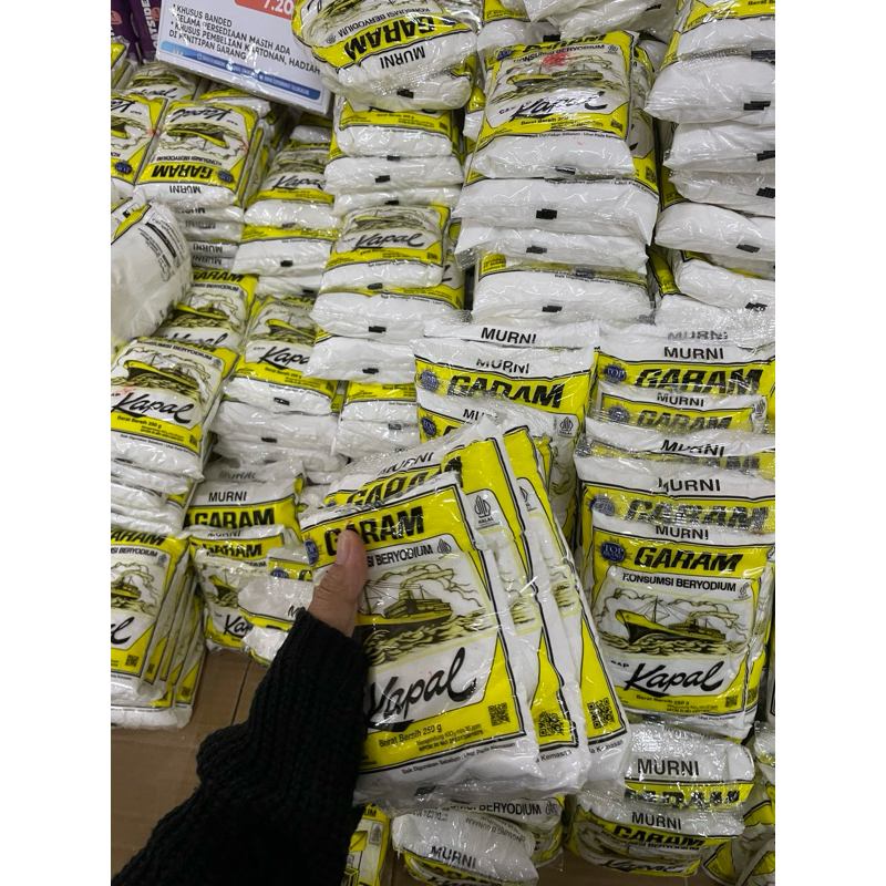 

GARAM KAPAL 500gr BELI 2 GRATIS 1 250gr