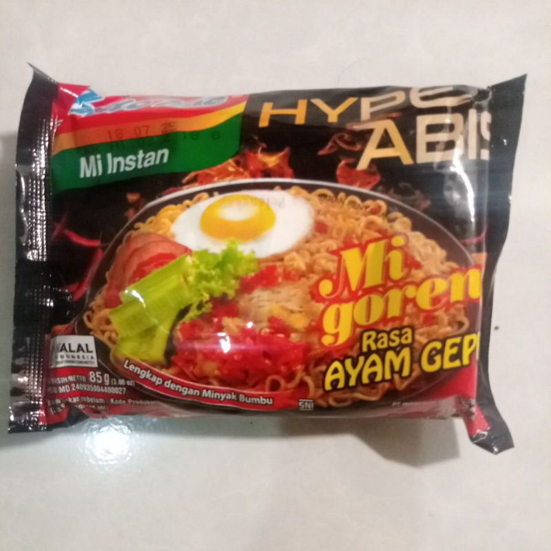

Mie Goreng Rasa Ayam Geprek (5pcs)