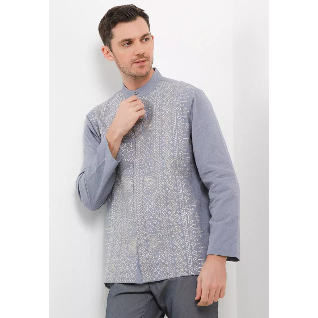 Intresse Wedgewood Long Baju Koko