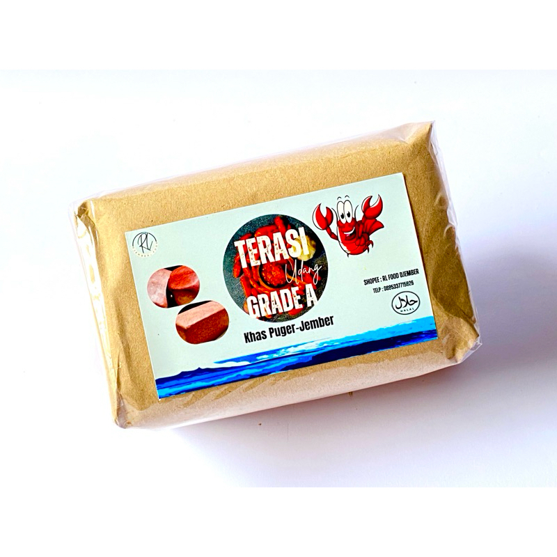

TERASI UDANG 1 KG / TERASI GRADE A / TERASI JEMBER ENAK