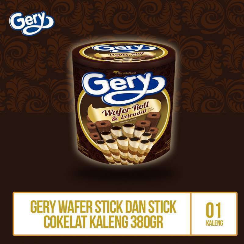 

Gery Wafer Roll Coklat 350g