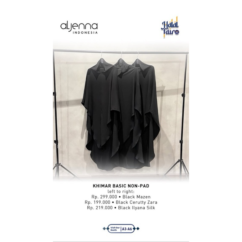 Basic nonpad khimar aljenna