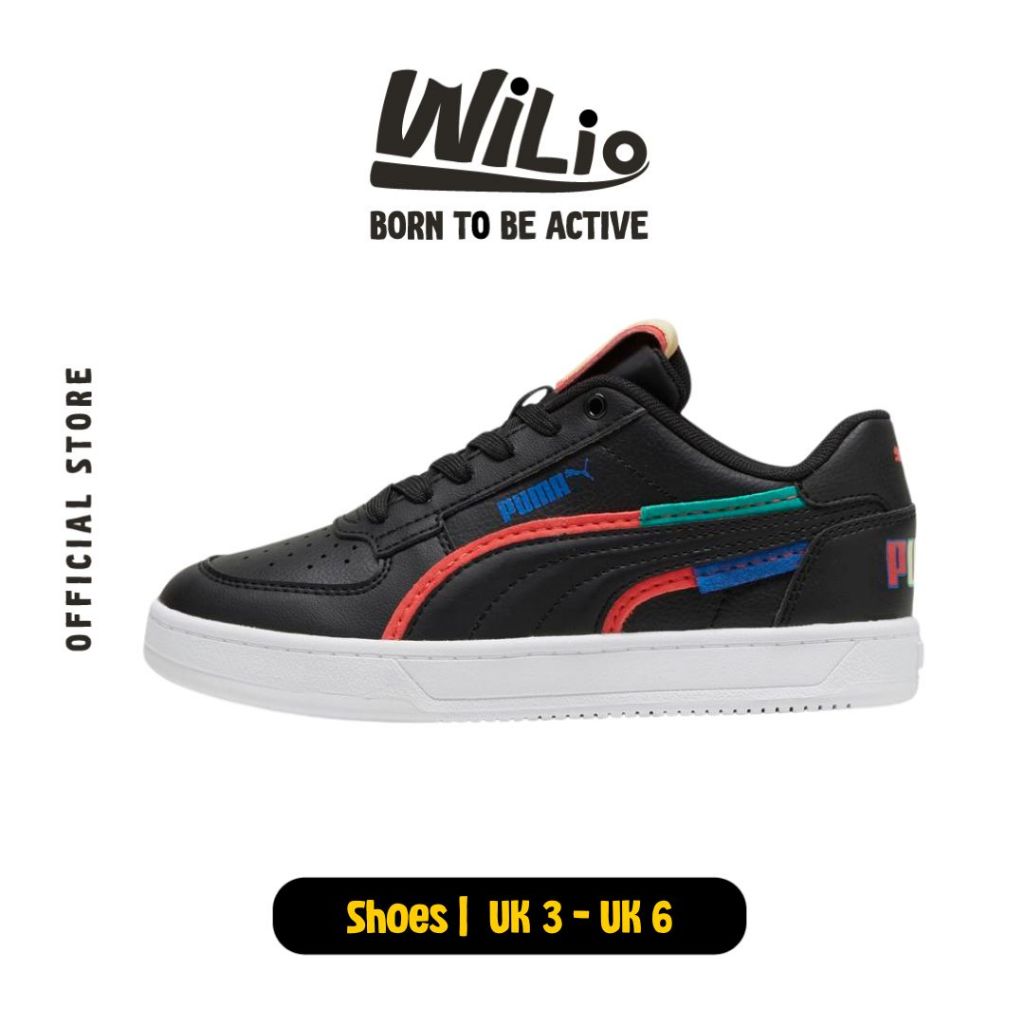 PUMA Caven 2.0 Jr 39564802 - Sepatu Anak (Hitam)