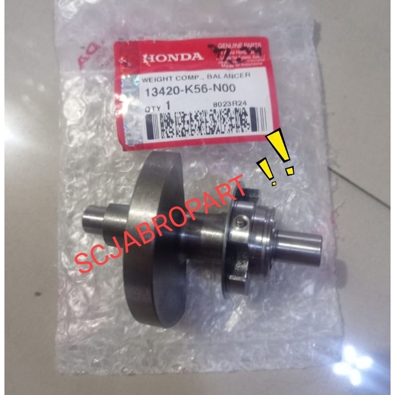 WEIGHT COMP BALANCER  SUPRA GTR 150...13420 K56 N00..ORI AHM