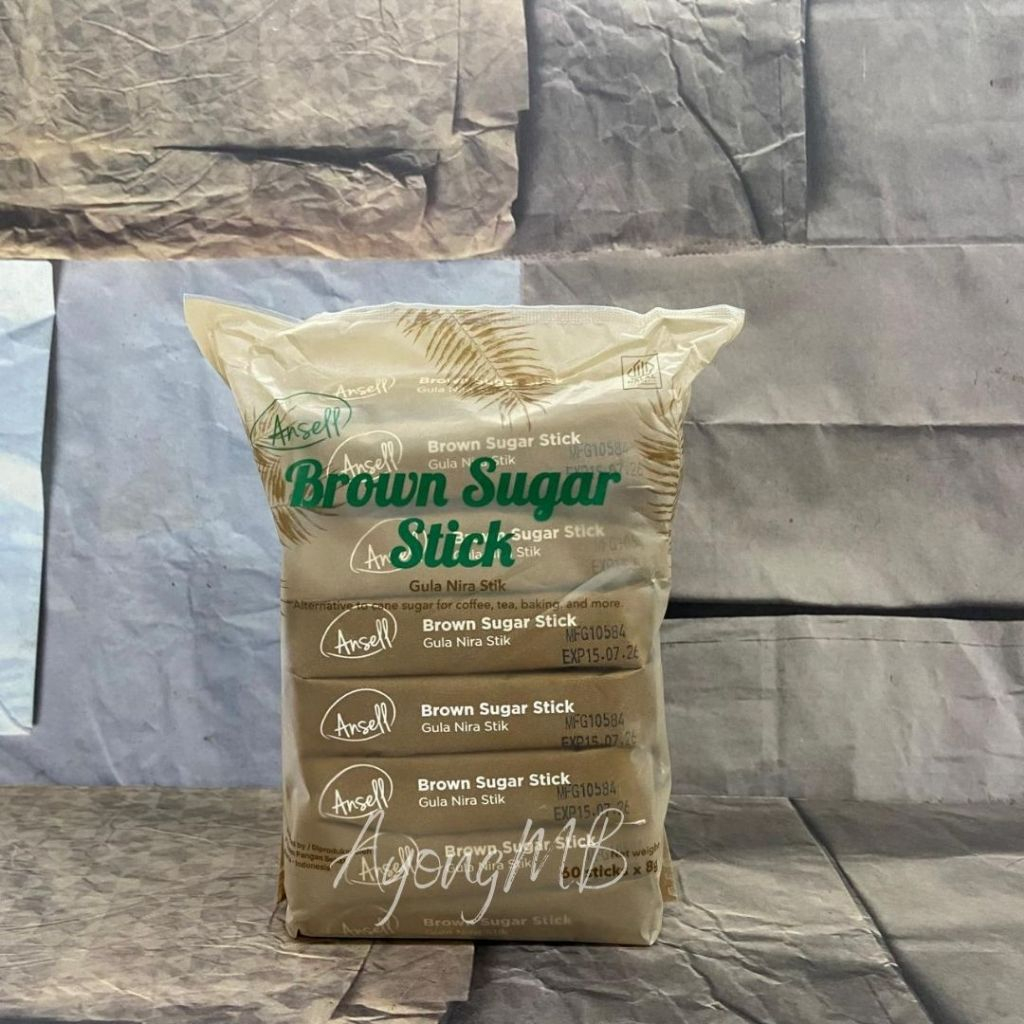 

ANSELL BROWN SUGAR STICK 60STICKx8GR GULA NIRA STIK