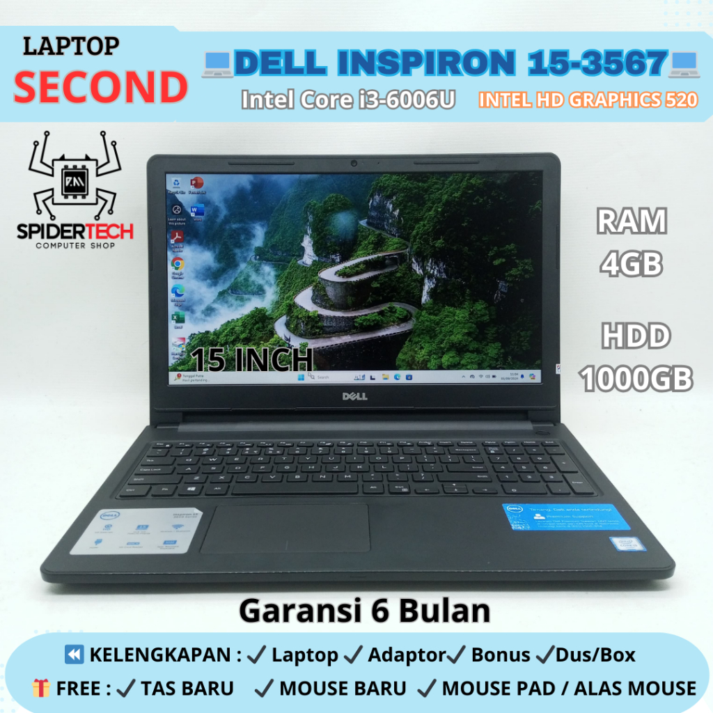 Motherboard Dell Inspiron 3567 - Kompatibel Intel Core i3|i5|i7