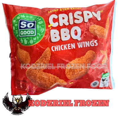 

So Good Crispy BBQ Chicken Wings 400 gr - Sayap Ayam Krispi BBQ