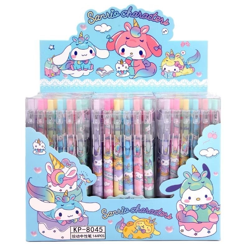 

(6pcs) pulpen Gel sanrio