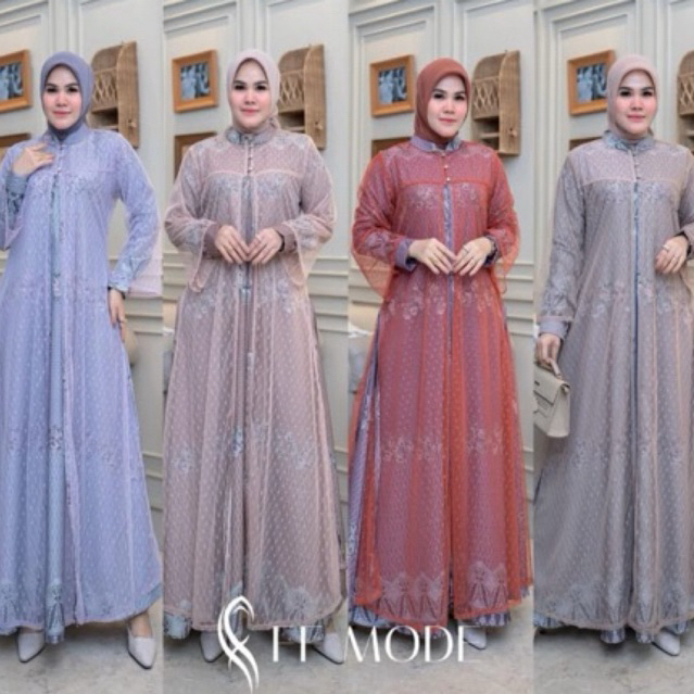 Gamis Outer terpisah by FF Mode
