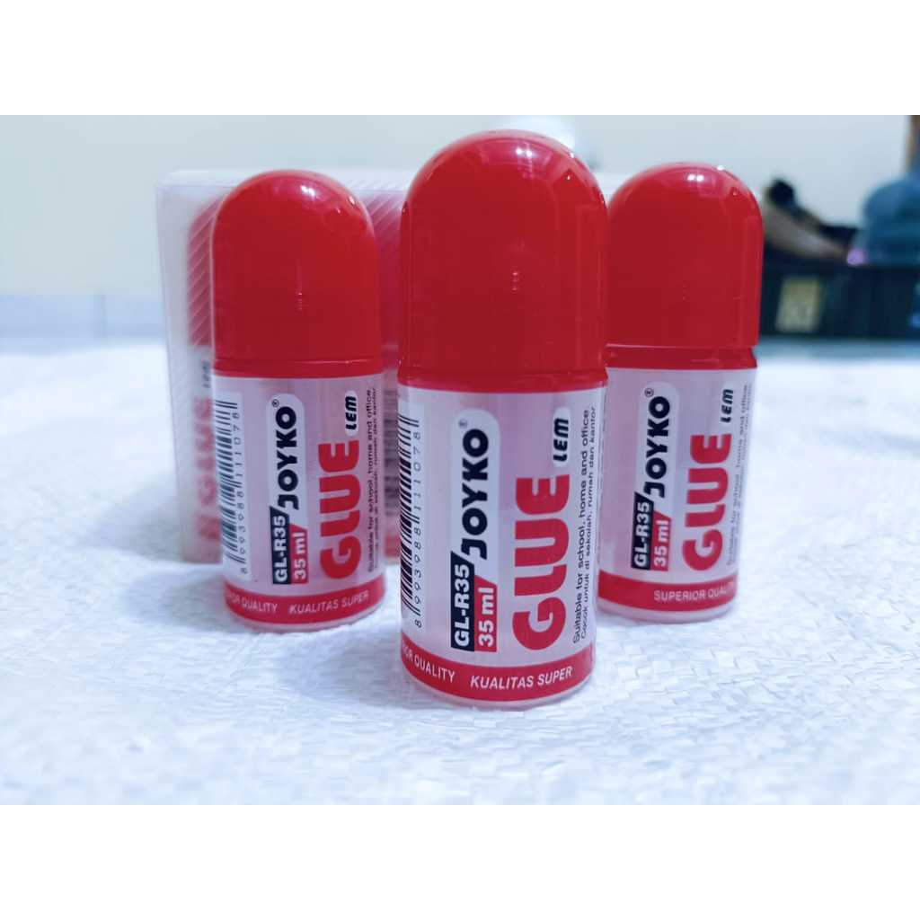 

[ 1LUSIN ] Liquid Glue / Lem Cair Joyko GL-R35 / 35ml