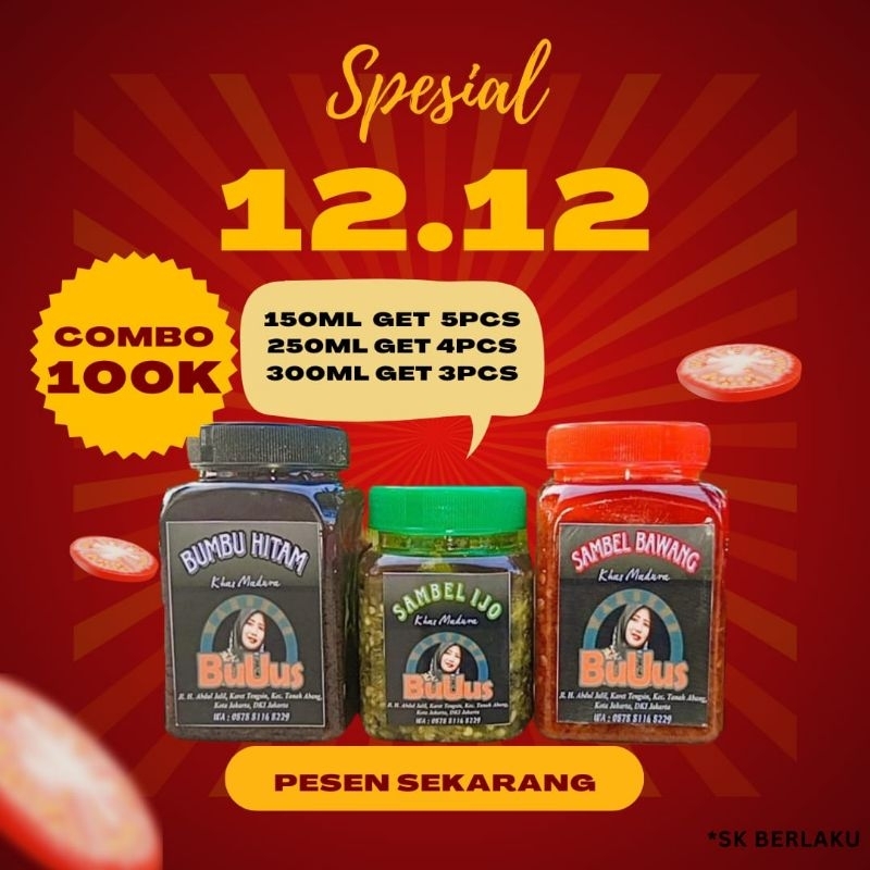 

Paket Hemat Combo 12.12