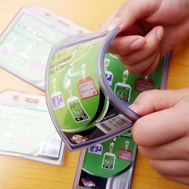 

Kotak Id Card Kotak Tempat Kartu ID Elastis Tempat Kartu ID Soft Box ID