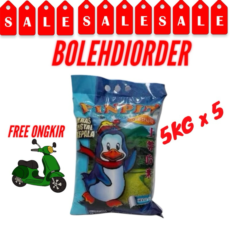 

beras pin” 5kg x 5