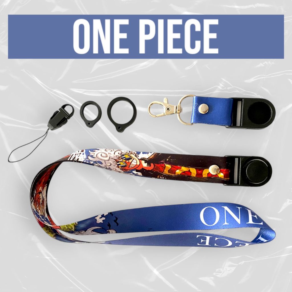 

LUFFY ONE PIECE LANYARD GANTUNGAN HANDPHONE UKURAN 2CM