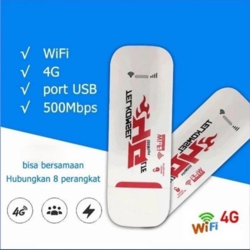 Usb Modem 4G - Mifi - Usb Gsm Modem Wifi Portable 4G all operator 500mbps