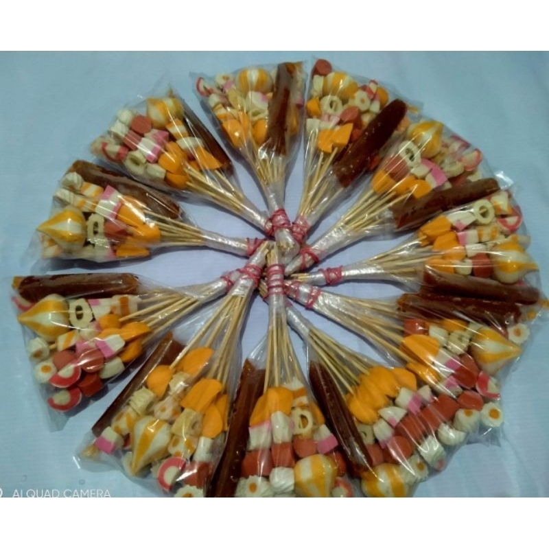 

PREMIUM SATE SUKI SEAFOOD + DUMPLING BAKARAN ISI 10 TUSUK + BUMBU