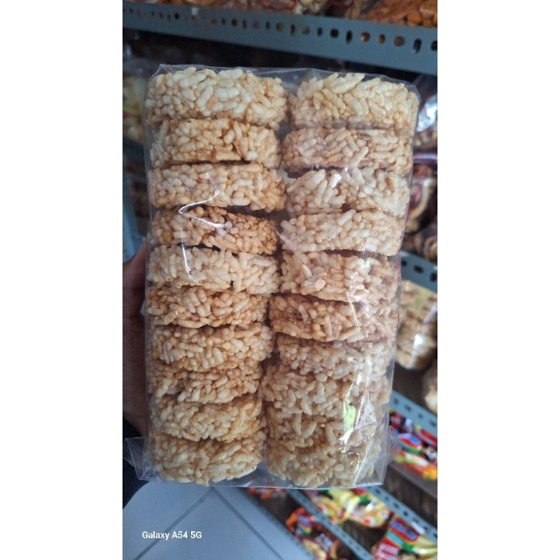 

keripik rengginan, makanan ringan Isi 20 pcs