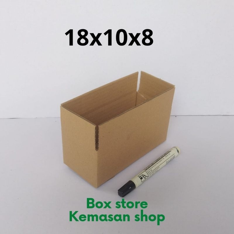 

Karton polos 18x8x7 cm paking isi 20 pcs