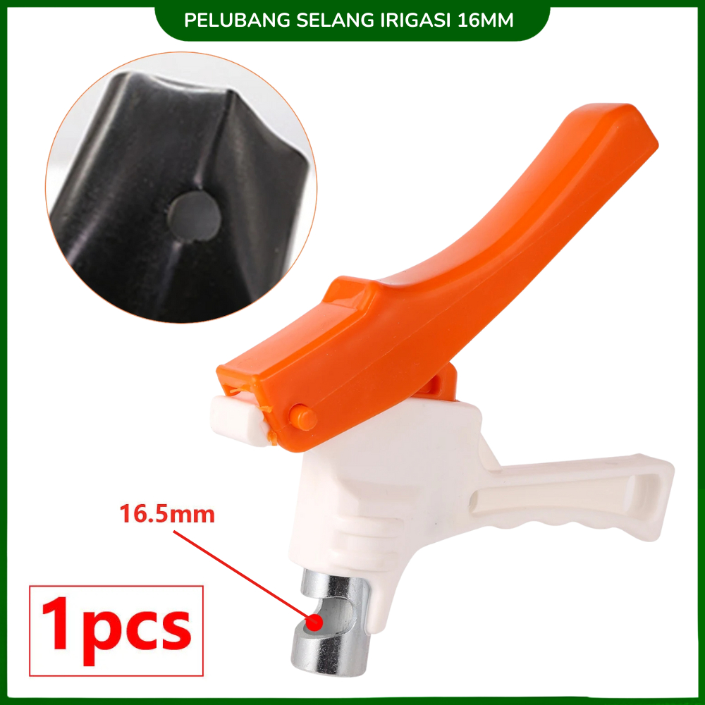 Alat Pelubang Selang Tanaman Pertanian Pembuat Lubang Puncher Drip 16mm