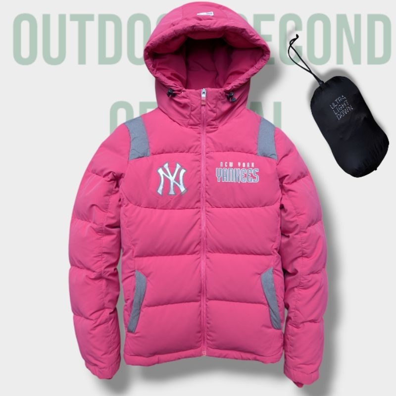 Jaket bulu angsa MLB New York Yankees Down Goose down Jacket fp800 bulang outdoor puffer musim dingi