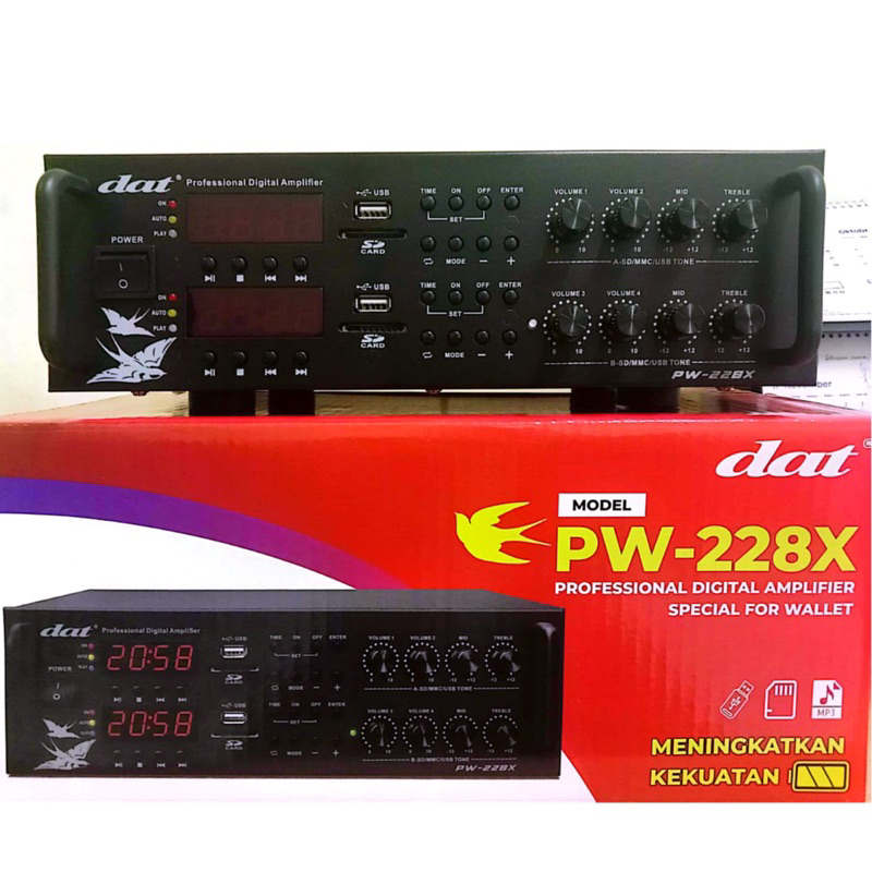 ampli walet dat pw 228x original Amplifier DAT PW228 X