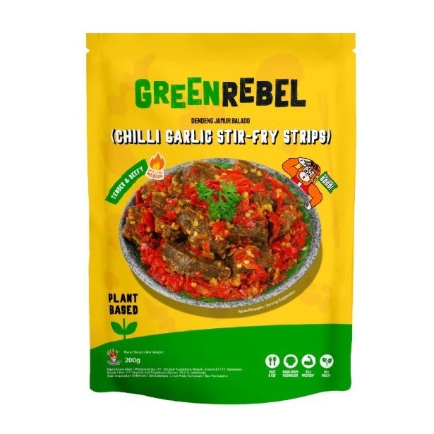 

Heat & Heat Chilli Garlic Stir Fry Strips Green Rebel
