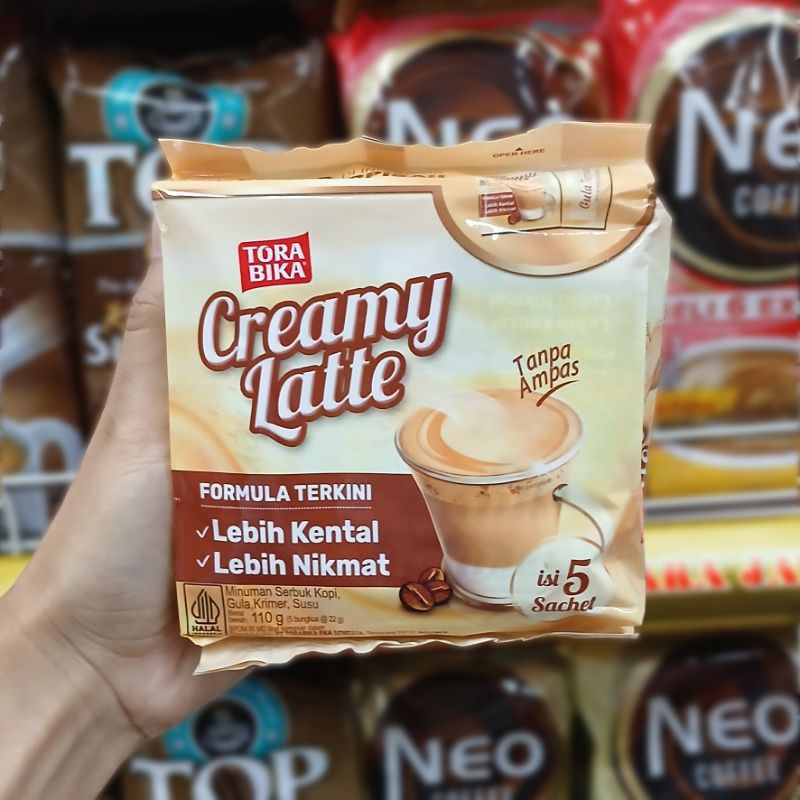 

Torabika Creamy Latte 1 Pack Isi 5 Sachet