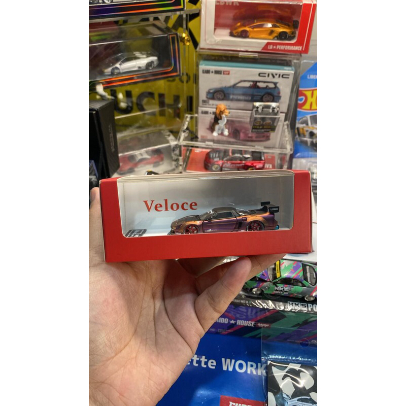 VELOCE NSX NA1 LBWK CHAMELEON PURPLE RED MATT CARBON HOLO 5/8