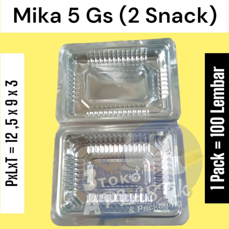 MIKA VIP 5 GS /MIKA ISI 2  / MIKA KUE DLL ISI 100 (1PACK)