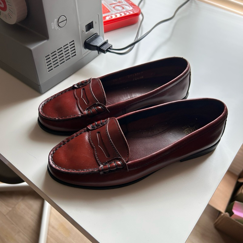 Gh. Bass Weejuns Burgundy Loafers