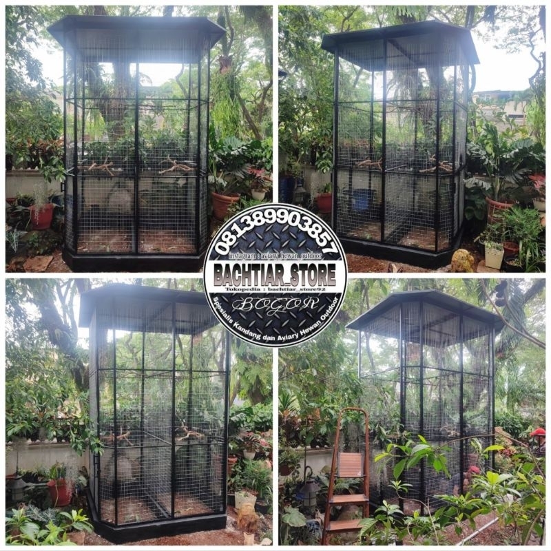 KANDANG AVIARI HEWAN OUTDOOR BURUNG