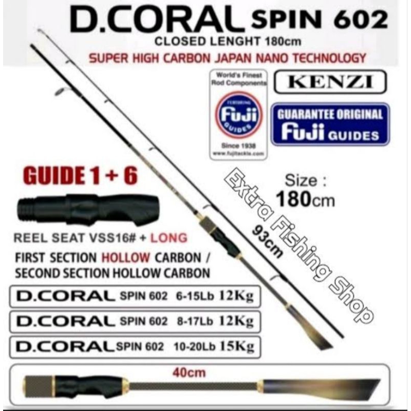 Joran Kenzi D.Coral Spin 602 Fuji