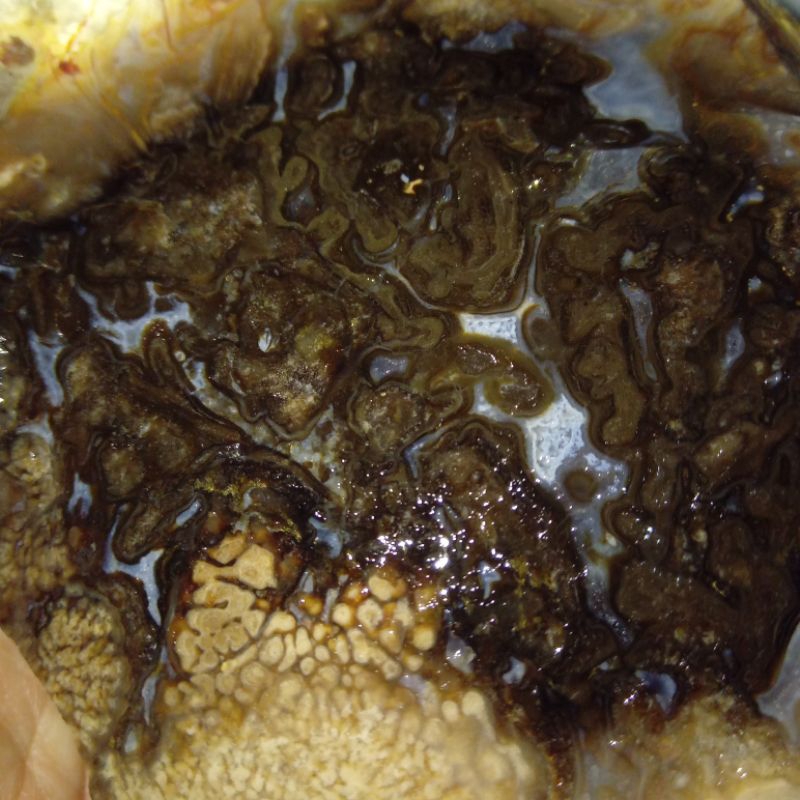 Original Batu Badar Emas Kristal Top Quality