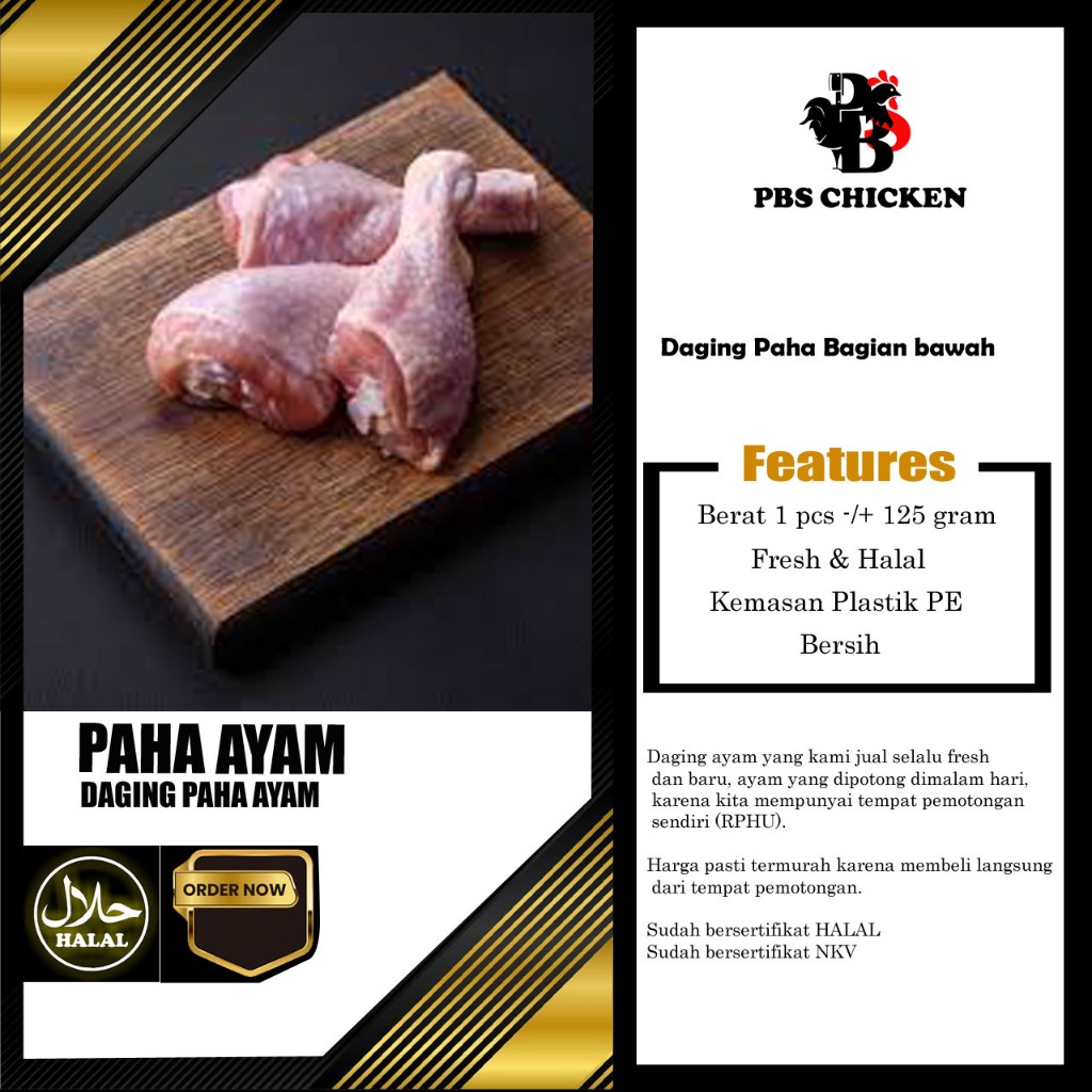 

PAHA AYAM FRESH MURAH