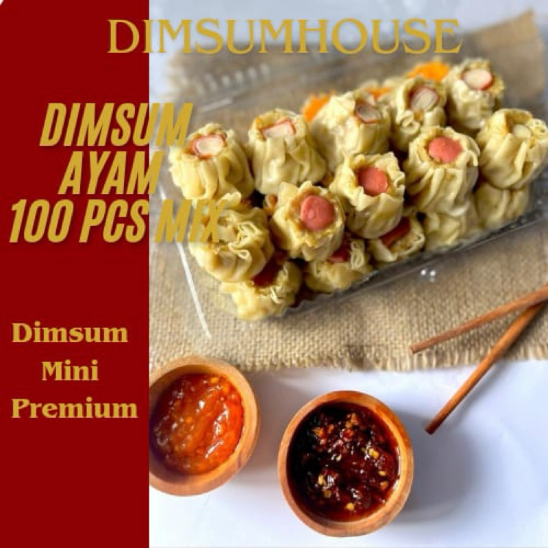 

Dimsum Mini Premium Isi 100 pcs