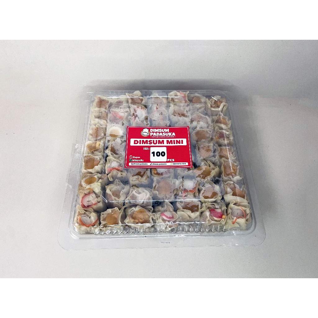 

DIMSUM MINI 100 PCS (SUPPLIER DIMSUM BANDUNG)