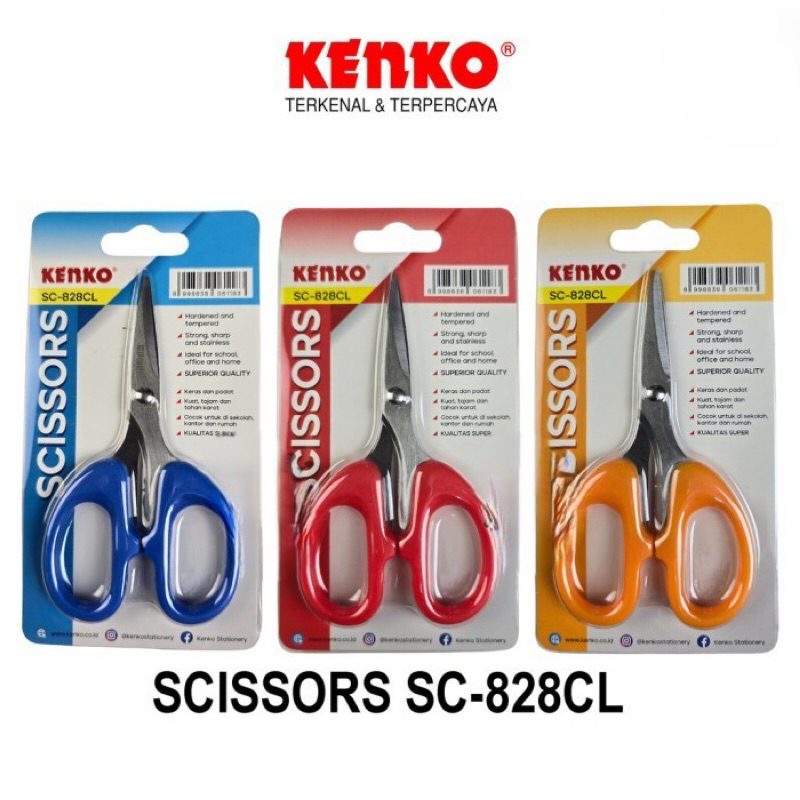 

Gunting Kenko SC-828CL Warna / Scissors Kenko SC828CL