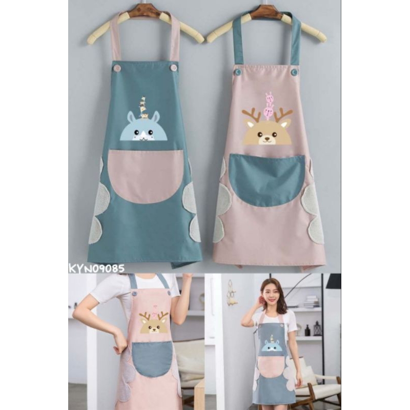 Celemek masak/Celemek kekinian/Apron masak/celemek anti air