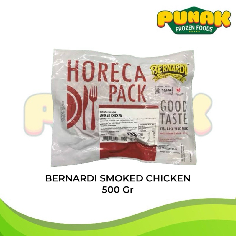 

BERNARDI SMOKED CHICKEN BULAT BURGER DAGING AYAM ASAP 500G