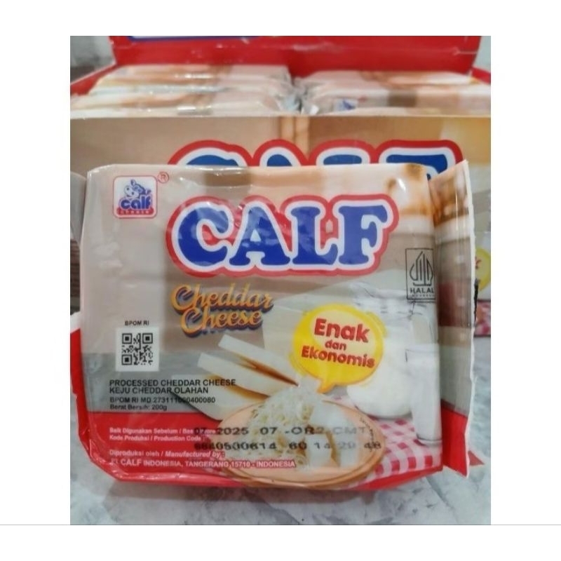 

KEJU CALF CHEDDAR CHEESE 200GR