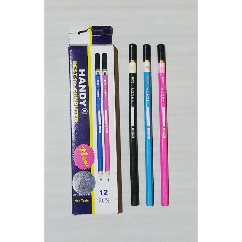 

Pensil 2B Handy 1 pack Isi 12 pcs