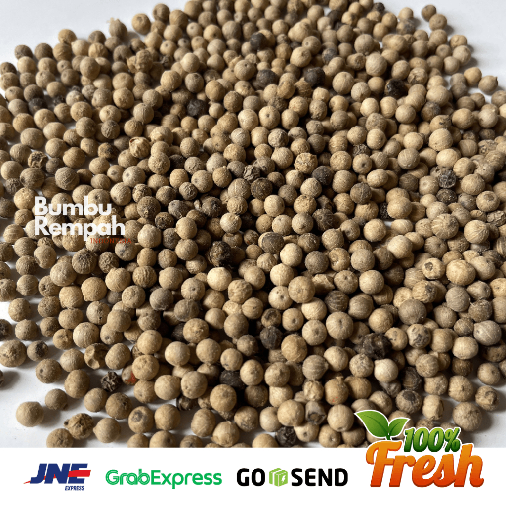 

Lada Bahan Utuh Butir 1 Kg / Whole Pepper / Merica Biji / Bumbu Dapur / Bahan Masakan