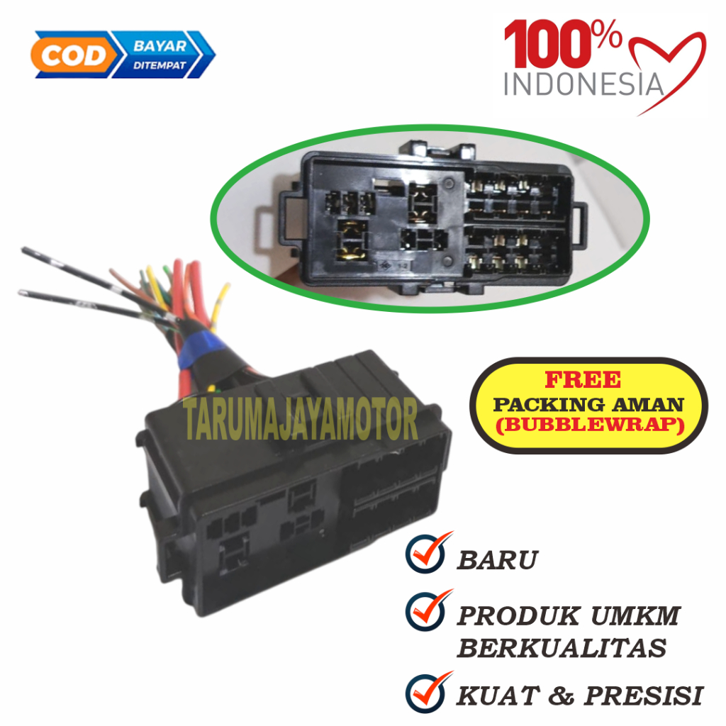 Rumah Box Sekring Sikring Set Beat Fi Pop Esp Street Vario110 LED Fuse Box Socket Motor Berkualitas
