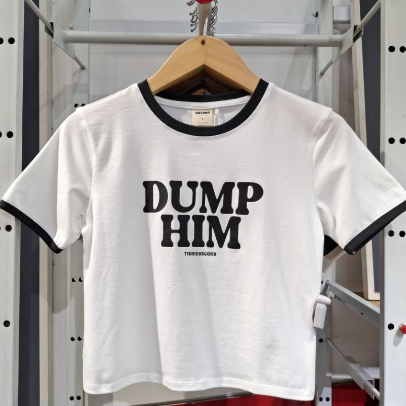 3SECOND Kaos Wanita Pendek Crop Original