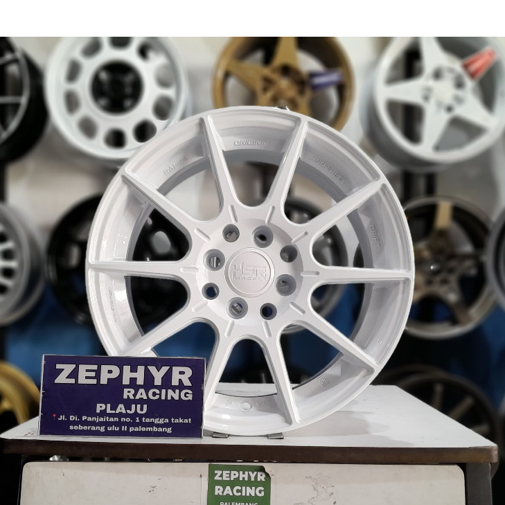 velg  hsr ring 15 type rai s2 untuk avanza, xenia, ayla, agys, sigra, jazz, serios hsr r15